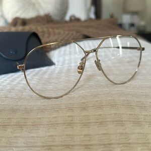 Christian Dior blue light framed glasses